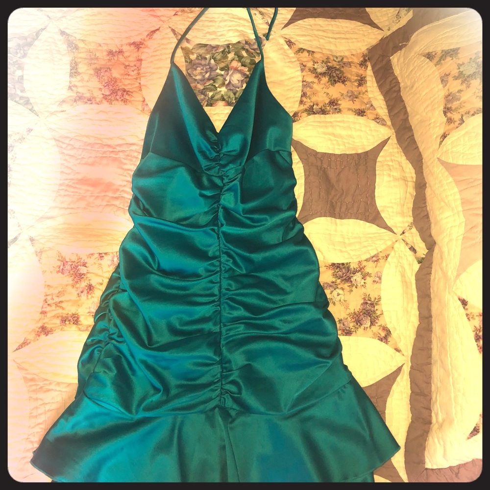 H&M Teal blue dress